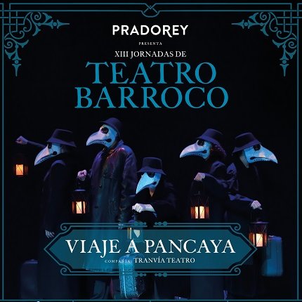 🛤️El viaje continúa...

Este fin de semana Tranvía Teatro presentará "Viaje a Pancaya" en las XIII Jornadas de Teatro Barroco de Pradorey, en Aranda de Duero. 

¡Nos vemos en los Teatros!🎭