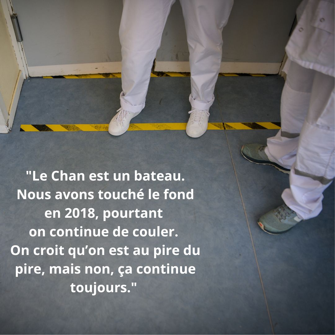 LaraJdc's tweet photo. "Ambiance délétère", "situation" malsaine"... Les soignants de l'hôpital de Nevers sortent du silence. Un dossier à découvrir sur notre site https://t.co/HtHF8xAjJ4 https://t.co/AQSvWzOkKG