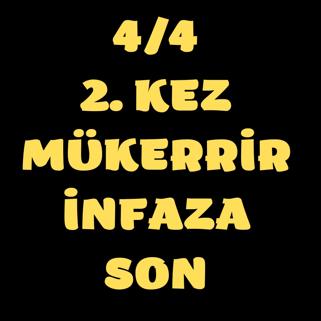 Herkese eşit olmalı, madde ayrımı gözetmeksizin yapılan bir düzenlemede sadece infaz sistemi ile mükerrer 4/4 yatan insanların kapsam dışı bırakılması adil değildir. Bu insanlara açık ceza infaz kurumuna ayrılma hakkı ve denetimli serbestlik  hakkı verilmeli <a href="/yilmaztunc/">Yılmaz TUNÇ</a>