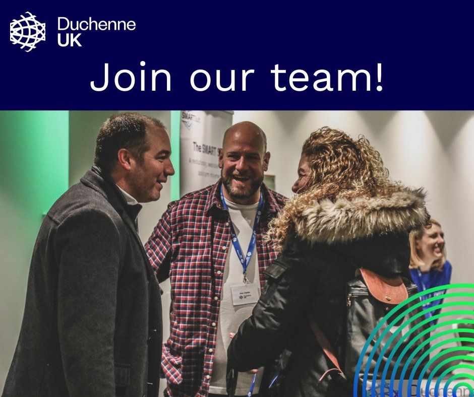 DuchenneUK's tweet photo. We’re recruiting for a Communications Officer to play a key role in raising the profile of Duchenne UK and supporting our work.
 
You can find out more about the role and how to apply here: https://t.co/rsmE4Z37np https://t.co/L1eprnuskl