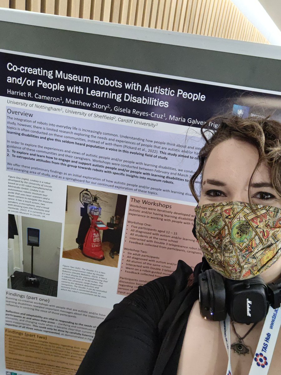 We have a poster at <a href="/tas_hub/">UKRI TAS Hub</a> symposium too - you can (and should!!) read the extended abstract now ✨ Co-creating Museum Robots with Autistic People and/or People with Learning Disabilities dl.acm.org/doi/10.1145/35…