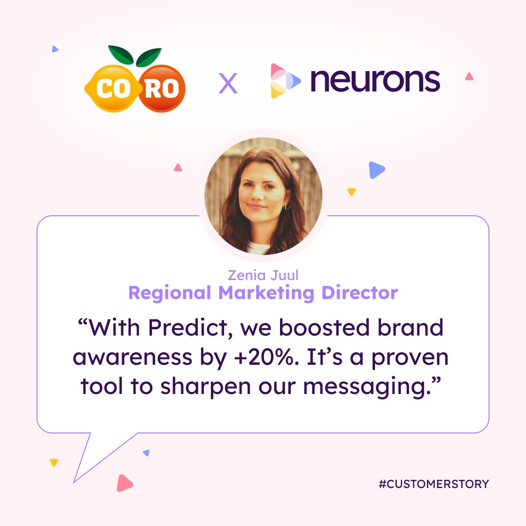 Breaking into new markets isn't easy, but 𝗣𝗿𝗲𝗱𝗶𝗰𝘁 is changing that narrative.
𝗖𝗢-𝗥𝗢 used 𝗣𝗿𝗲𝗱𝗶𝗰𝘁 to make a mark with their market entry &amp; campaign, boosting #brandawareness by more than 20%. See the video here 👉 bit.ly/3D6zw8X