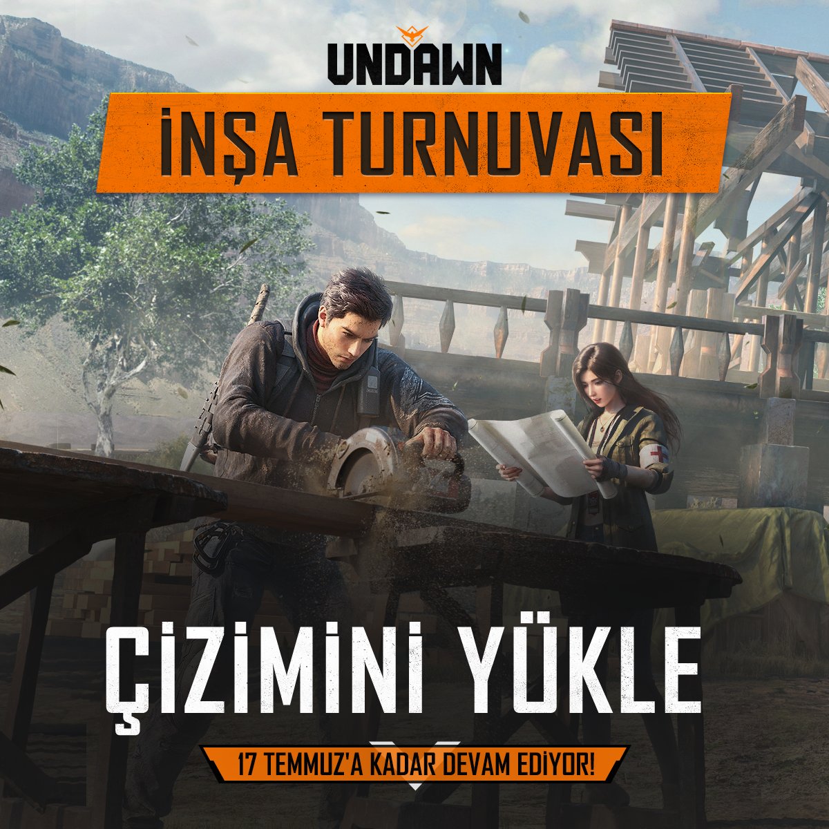 İnşa Turnuvası 17 Temmuz'a kadar devam ediyor! Ödüller için çizimini yükle ve oy kullanmayı unutma 🥳

#undawntr #ücretsiz #aksiyon #undawngame #mobiloyun #undawn #android #pcoyunu #pc #yenioyun