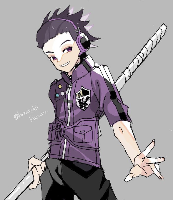 「purple jacket twitter username」 illustration images(Latest)