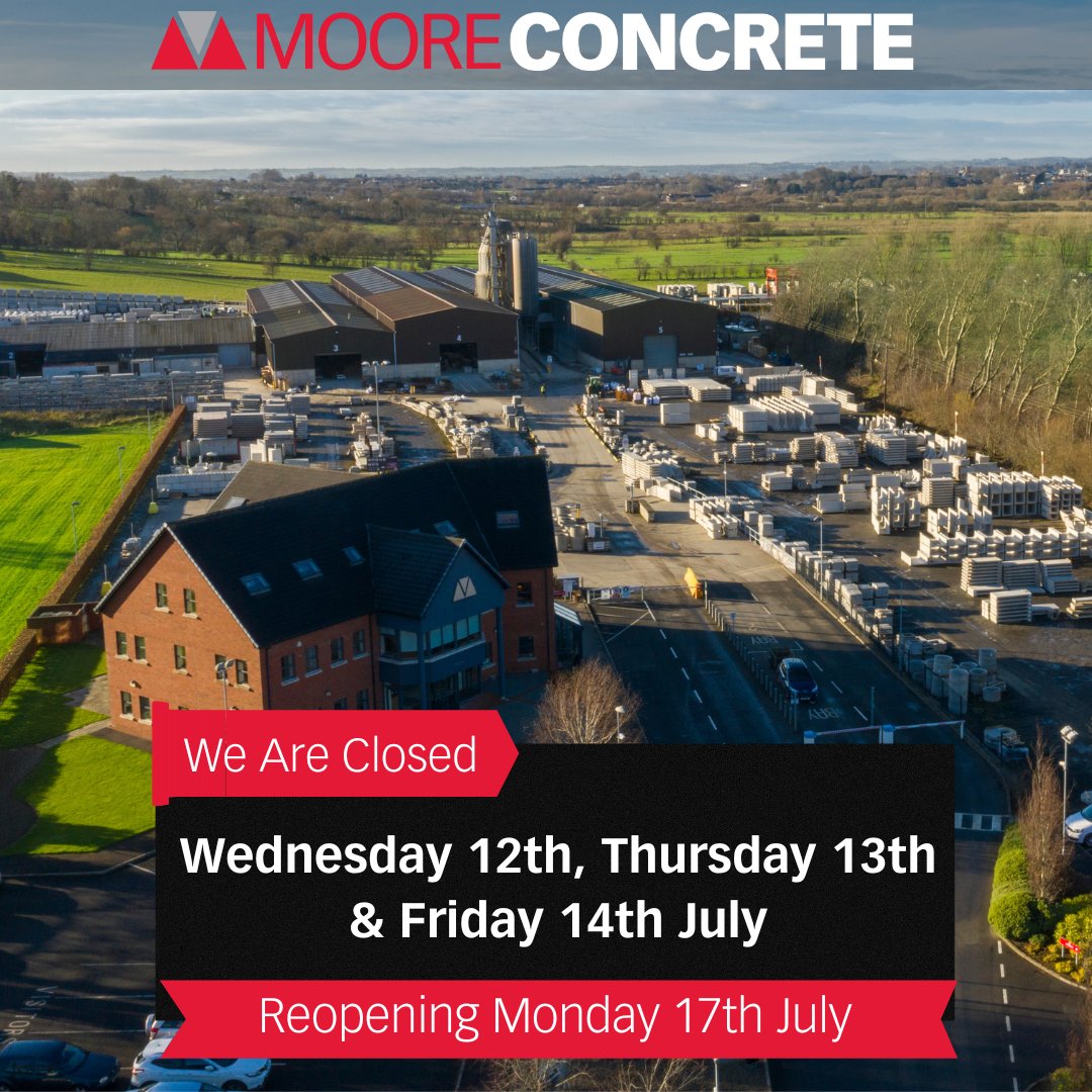 July Closure!🌞

Please note we will be closed on Wednesday 12th, Thursday 13th &amp; Friday 14th July.

We will be reopening on Monday 17th July.