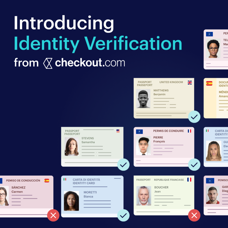 Checkout's tweet photo. Introducing Identity Verification by https://t.co/Xq3hKbgJwe 📣

Fight fraud, boost conversions, and achieve global compliance effortlessly. Revolutionize your identity verification process today 👇