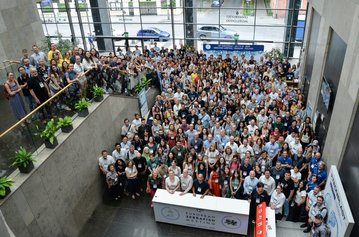 12th European Zebrafish Meeting
July 9-13, 2023 Krakow, Poland #EZM2023