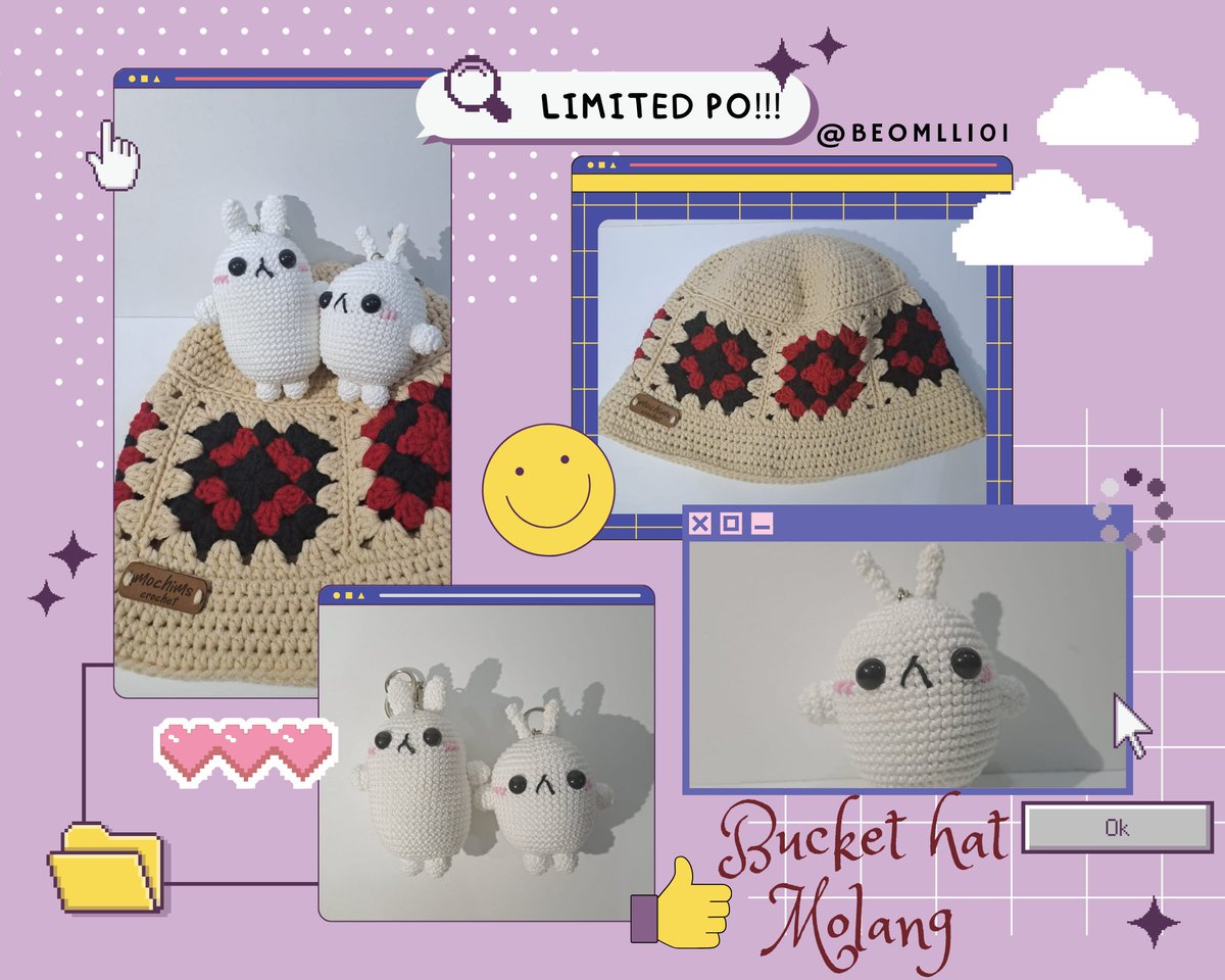 beomlli01's tweet photo. [OPEN LIMITED PO] ❗❗

🌼 PO BUCKET HAT (TOPI) : inspired by Thursday Child album 
🌼 based warna topinya bisa req SRR album (hijau pink)
🌼 PO keyring molang besar dan kecil
💸 bucket hat 100K
💸 keyring moa besar 45k
💸 keyring moa kecil 35k
🧚‍♀️ BISA COD VENUE (dp 50%)
#asmjkt https://t.co/QWoMCuG0Y1
