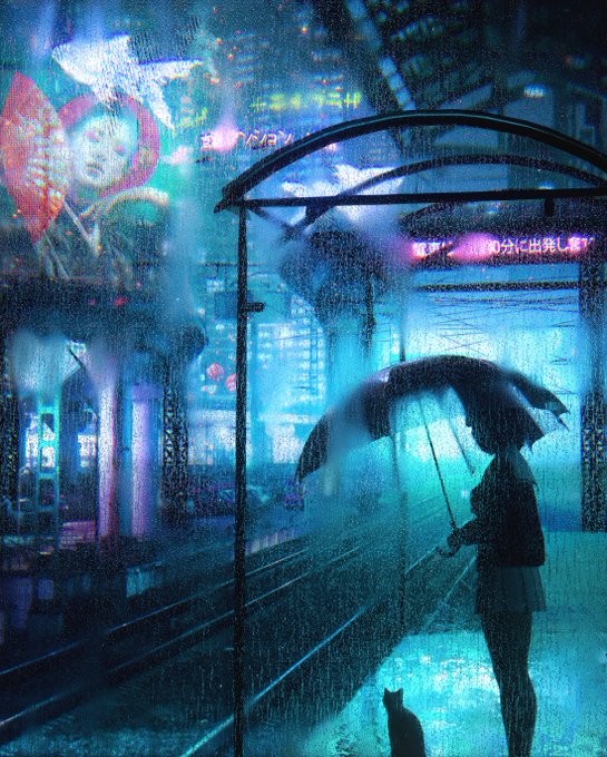 「Cyberpunk」 illustration images(Latest))