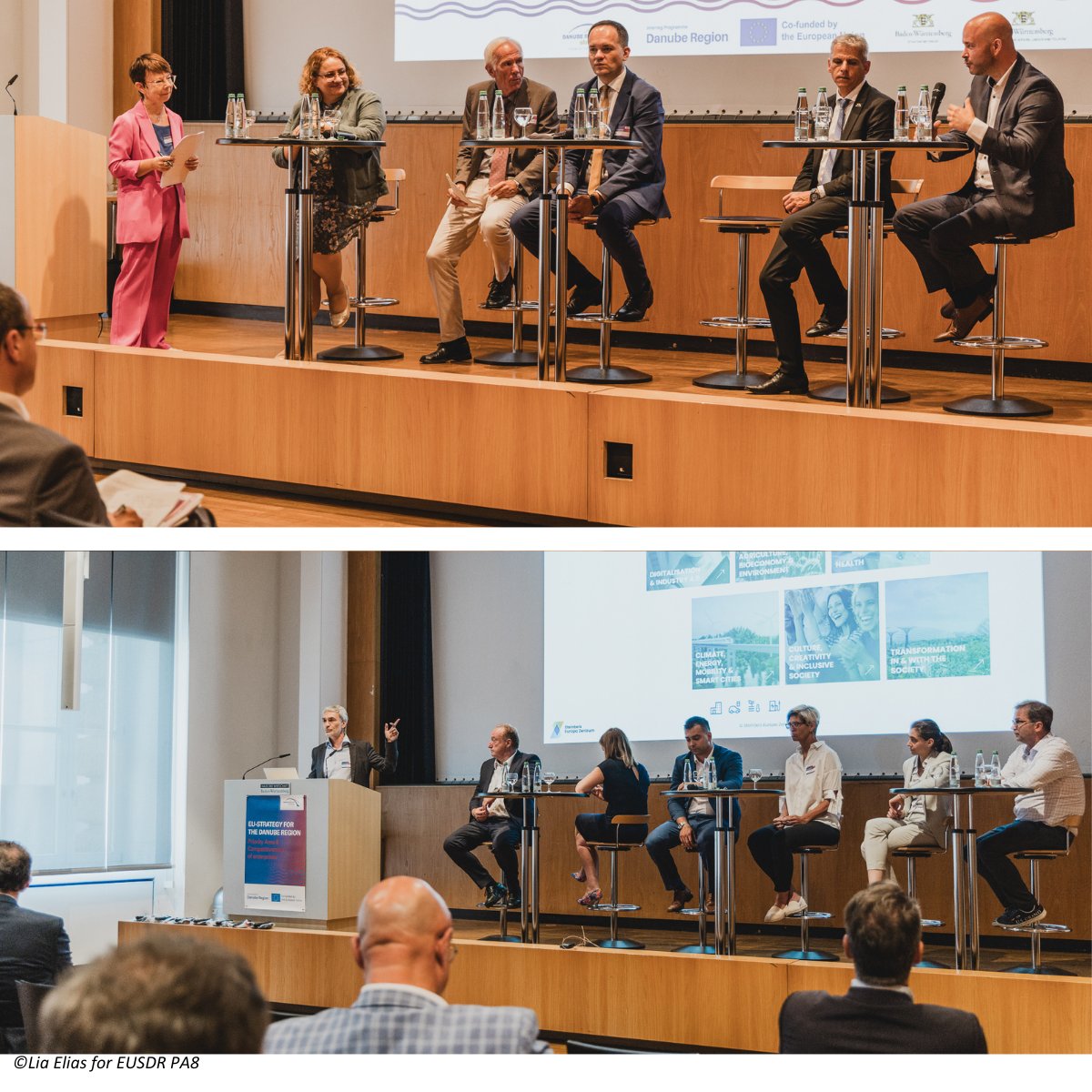 📍We were part of the event THE DANUBE REGION AT THE TURN OF TIMES: Solution approaches for politics & business, 1⃣1⃣.7⃣. Stuttgart! The event's organized in the framework of the 🇪🇺Strategy for the Danube Region to discuss about the future of the region with a focus on #GreenDeal