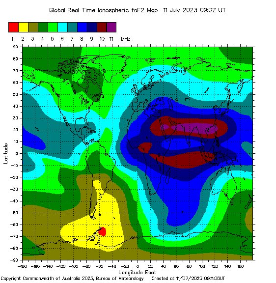 Global Optimum NVIS Frequency Map Based Upon Hourly Ionosphere Soundings via https://t.co/6WcAAthKdo #hamradio https://t.co/3drnNJ6ucJ