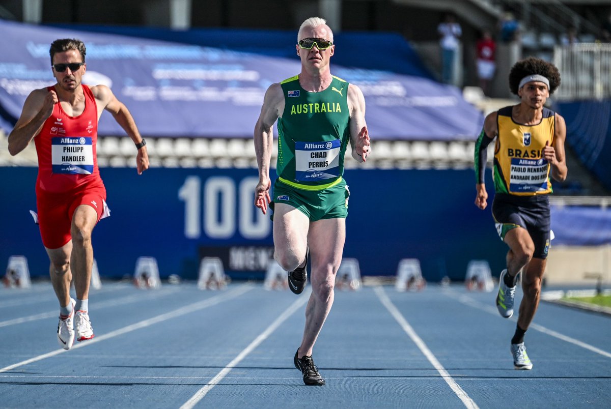 😎 Into the final!

🏃🏼‍♂️T13 100m 
📆 12th July 
⏰ 7.30pm local (3.30am AEST 13th July)
🏟️ Stade Charléty, Paris

📺 
🇦🇺 In Australia you can watch through the 9now app. 
🇬🇧 in the UK you can watch via Channel 4 on Youtube.