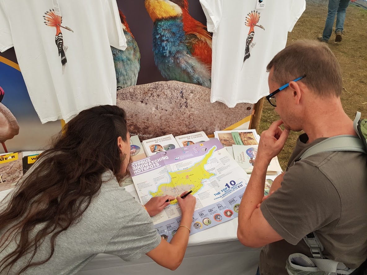 This Friday until Sunday we'll be at the @GlobalBirdfair! We'll be promoting #Cyprus as a #birding destination & informing visitors about our work & Cyprus' nature. This is the event of the year if you’re into birds! We'll be at Robin Marquee, stand no. R42. Come say hello!