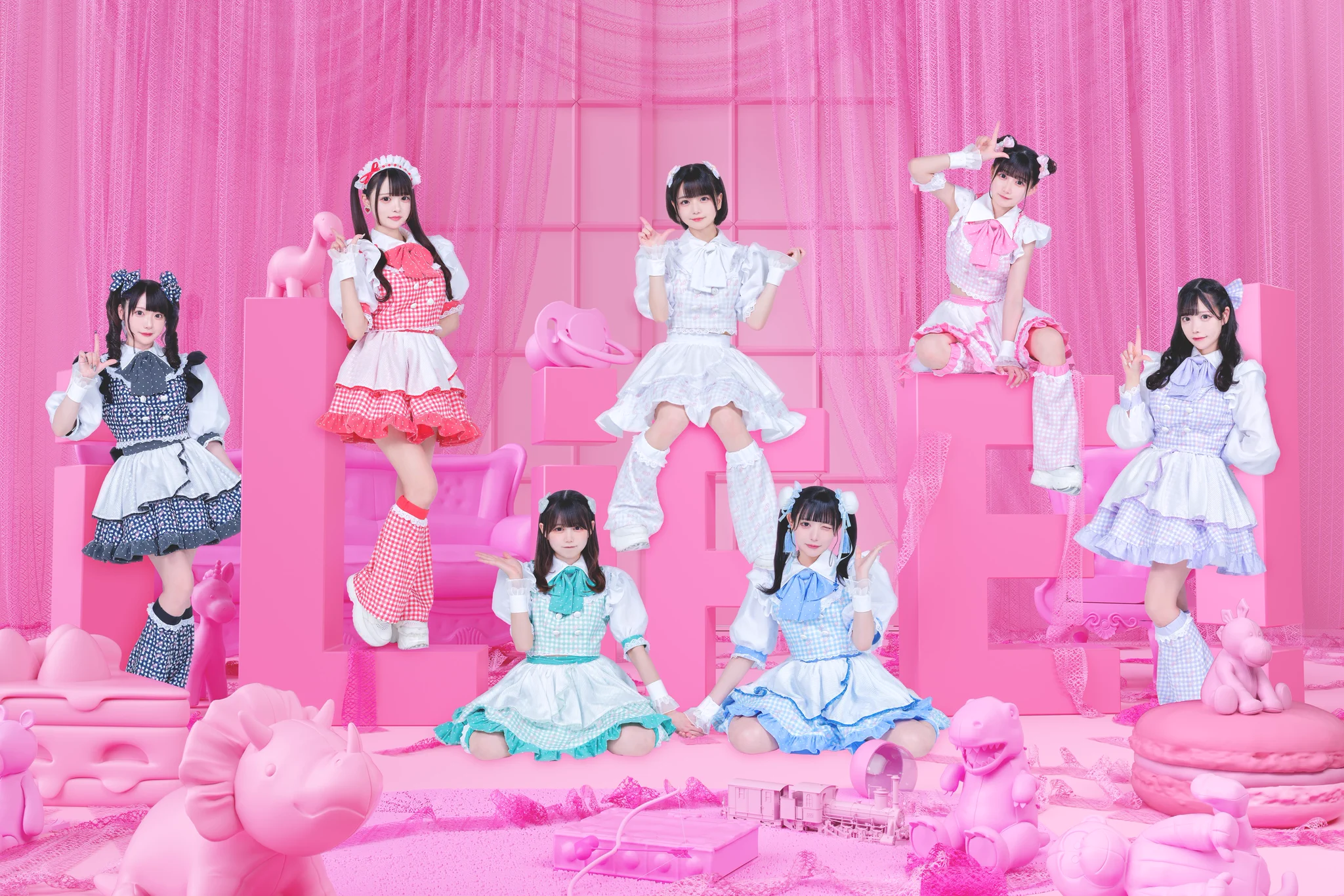 iLiFE 天羽しおり 心花りり 有栖るな 深月らむ プリクラ iLiFE!【あいらいふ】 on X: 