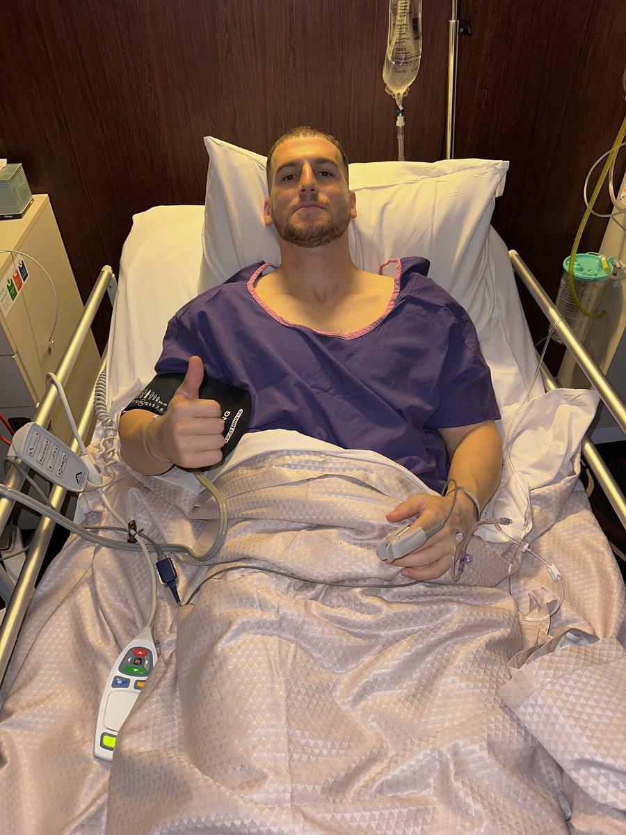 Part 2 ✔️ 
Successful second surgery.
Time to rip into my rehab. 

The comeback is always stronger than the setback. 

“God’s plan is always the perfect plan. Sometimes the process is painful and hard. 
But don’t forget that when God is silent, he’s doing something for you”