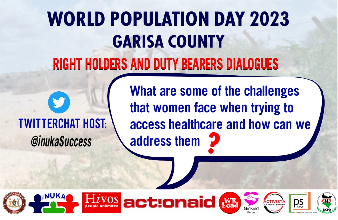 inukasuccess's tweet photo. On access to Healthcare Services
@NCPD_Kenya
@gloweeh
@Dr___Ally_001
@KatraAhmed10
@FatumaHagalido
@PSKenya_
@DrAbeySheikh
#WorldPopulationDay
#InfinitePossibilities https://t.co/XdqZljAQKg