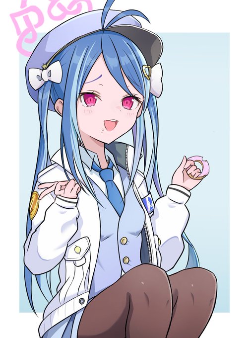 ネムガキもといフブキちゃんです
 #ブルアカ 