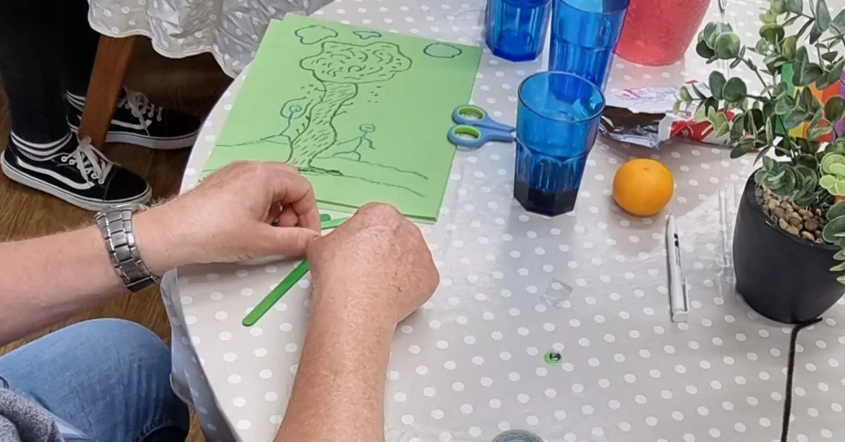 commlinksnorth's tweet photo. @YoungDementiaLS has been designing scenes and puppet characters inspired by nature poems! 🎨

Clients have been working with the Creative Dementia Research Group and are really enjoying the project. 

Some great talent is going on here... 

#LiveWellWithDementia 

@TheCDRG https://t.co/zyvhQXD1Zr