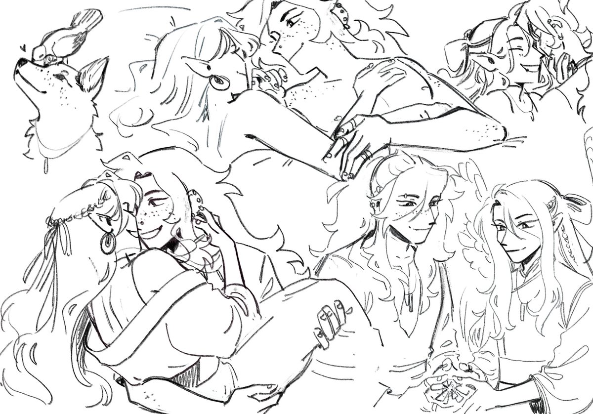 ive been in sUCH a mood to only do ship sketchpages, i apologize 