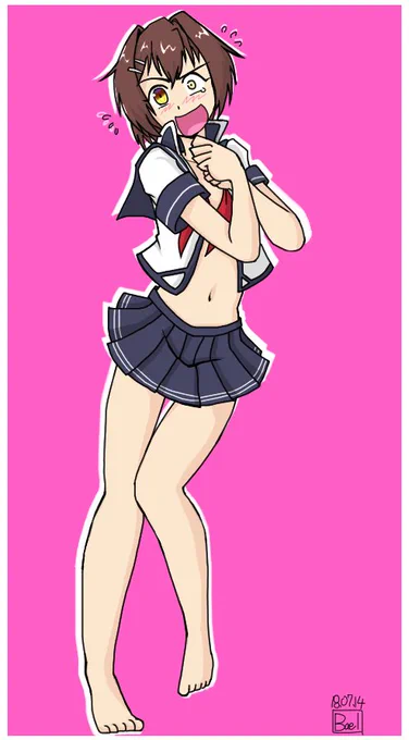 古鷹なんなら黒インナーいらんしと思えば黒インナーなかったらなんだあの改二衣装(困惑