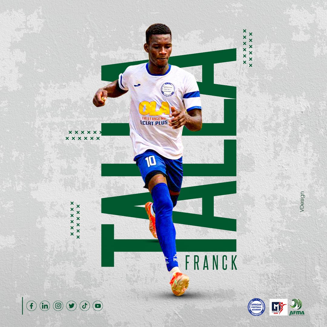 asmacmr's tweet photo. 🌟 Célébrons l'ascension fulgurante de Franck Talla en tant que footballeur professionnel ! ⚽️🔥 Soyons tous témoins du parcours de cette jeune star vers la grandeur ! 🙌💯 #RisingStar #FootballPhenom #DreamBig https://t.co/cZj077Mvum