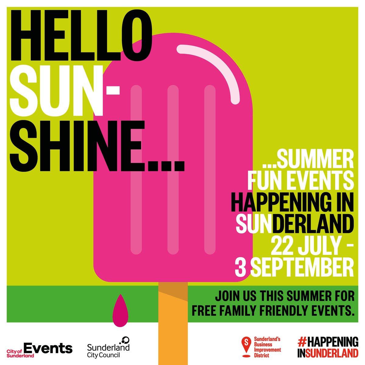 Get ready for a vibrant resurgence in Sunderland city centre as Summer in the City makes a triumphant return, offering an incredible array of free events for the entire family! To find out more about what’s happening in Sunderland, visit: #HappeningInSunderland #CityofEvents