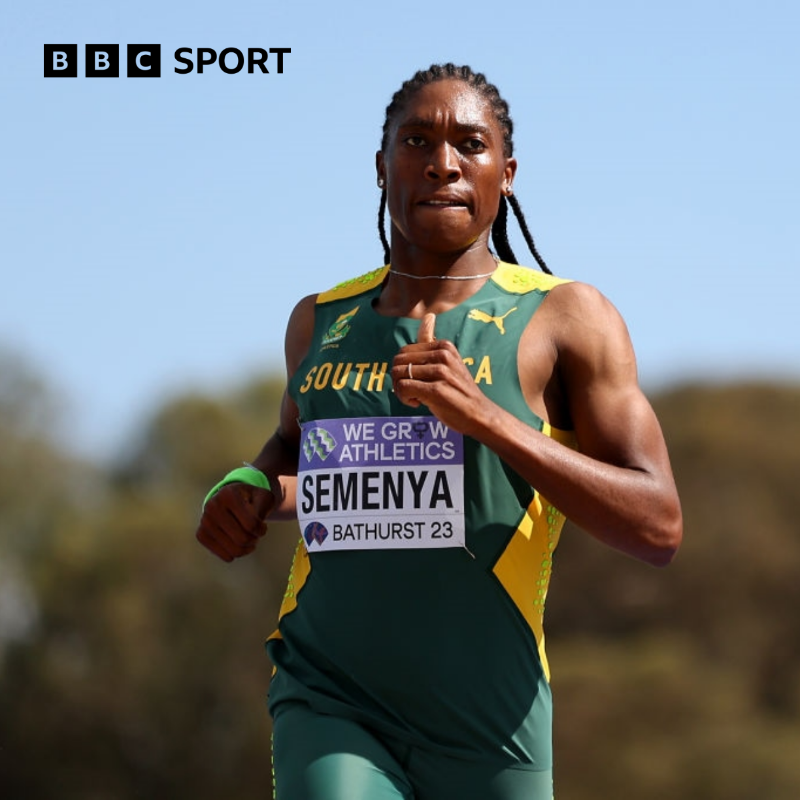BBCSport's tweet photo. The Double Olympic 800m champion was discriminated against by rules which forced her to lower her testosterone levels in order to continue competing, the European Court of Human Rights has found.

More information ⬇

#BBCAthletics