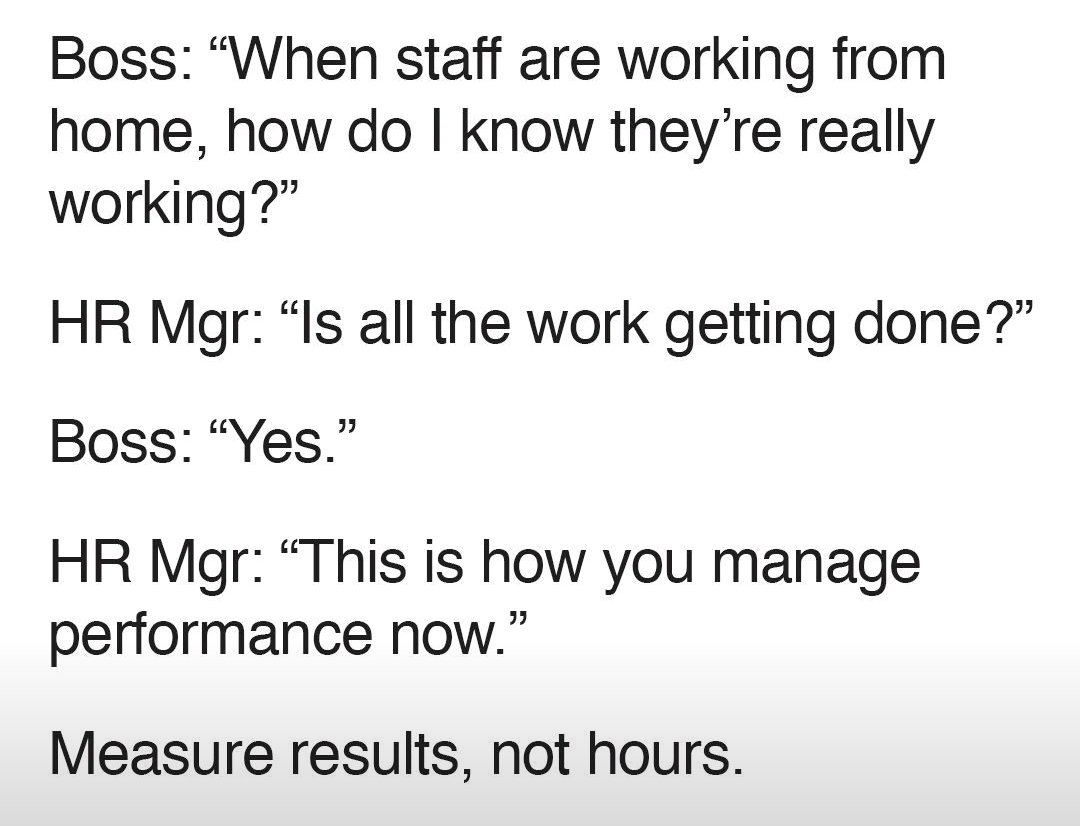 Trust is the only way