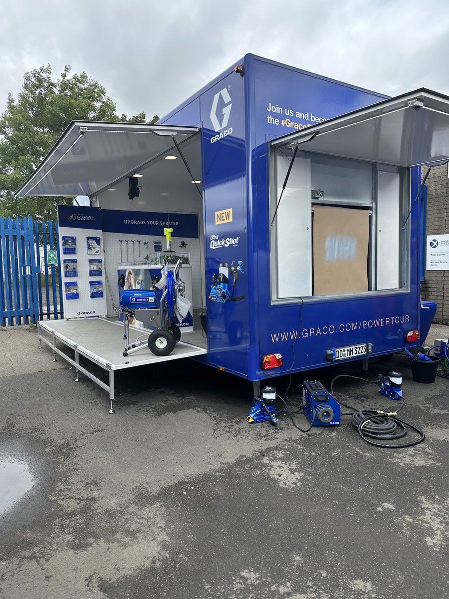 A wee bit of CPD today with Graco Spray Equipment