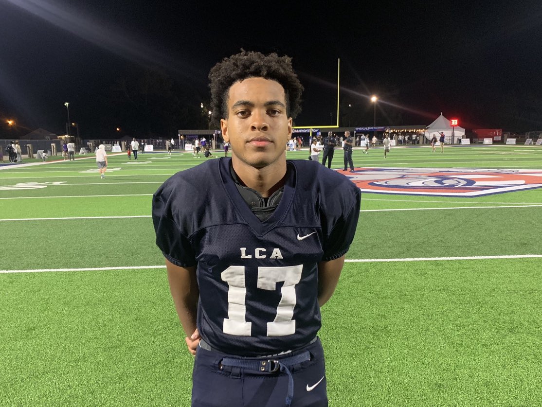 College Coaches, 2024 <a href="/LCAKnights/">LCAKnightsSports</a> CB <a href="/TyLeeDB/">TY LEE</a> 
is everything you want in a football player. Someone needs to take a chance on this student-athlete. One of the Top DBs in the state no matter the class. He has taking care of his business on Friday Nights.
•Amazing Character