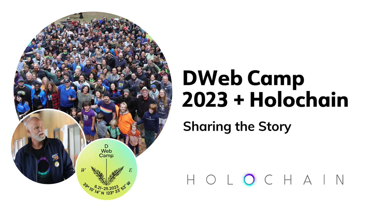Holochain's tweet image. 🌲⛺️ Reflecting on our incredible journey at #DWebCamp2023 with the best minds of the #DistributedWeb. It was an inspiring time of collaboration, cross-pollination, and alignment with the #DWeb community.
Here's a recap of our experience at #DwebCamp: bit.ly/dweb-camp-2023…
