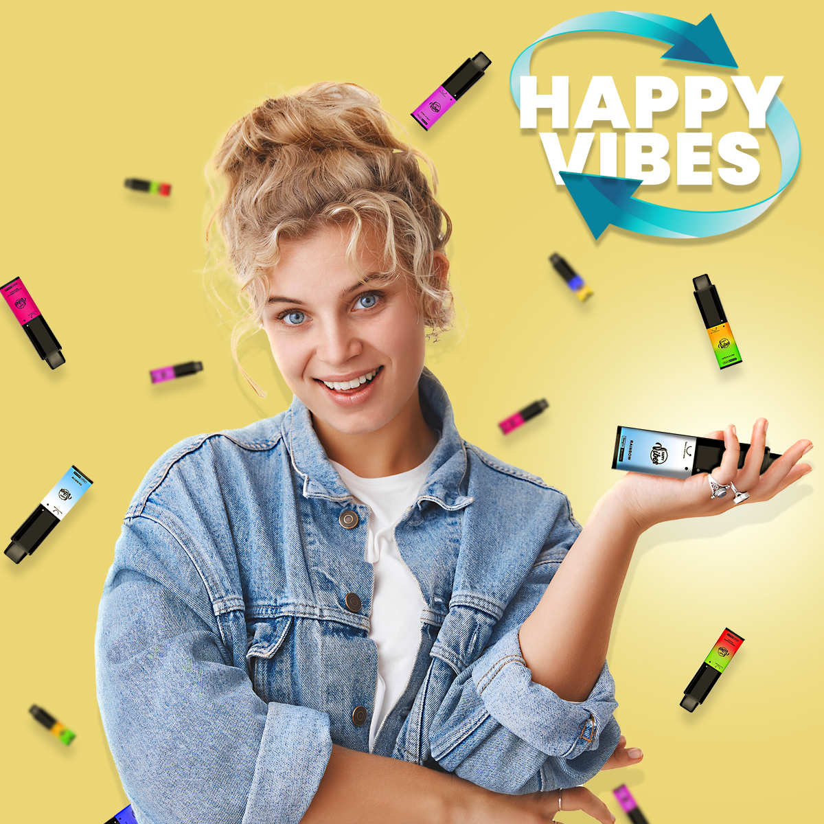 🌈 Twist your way to happiness with the Happy Vibes Twist Disposables! 💨✨

Say goodbye to complicated setups! Using an innovative twist mechanism, changing pods has never been easier! Just twist the top and indulge in a new flavour sensation. 🌀🔝

vapehq.co.uk/collections/ha…