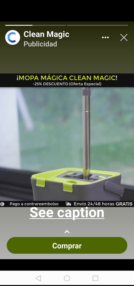kuki007b's tweet photo. Aviso! Timo en toda regla. Lo vi a través de Facebook y me lo como con patatas?
#CleanMagic https://t.co/KZPYgeHMG9