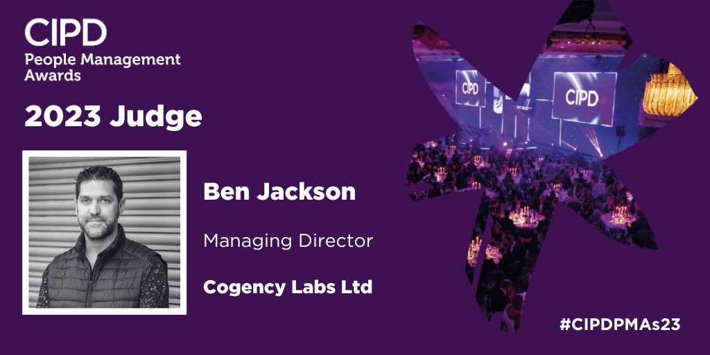 CogencyLabs's tweet photo. Delighted to be a judge for this year's #CIPDPMAs23 – I'm looking forward to reviewing this year's entries on Thursday. Quick reminder that the Awards ceremony is taking place on Thursday 21 September. Find out more at https://t.co/VIloJ0MhIM https://t.co/vFoLADQ53V