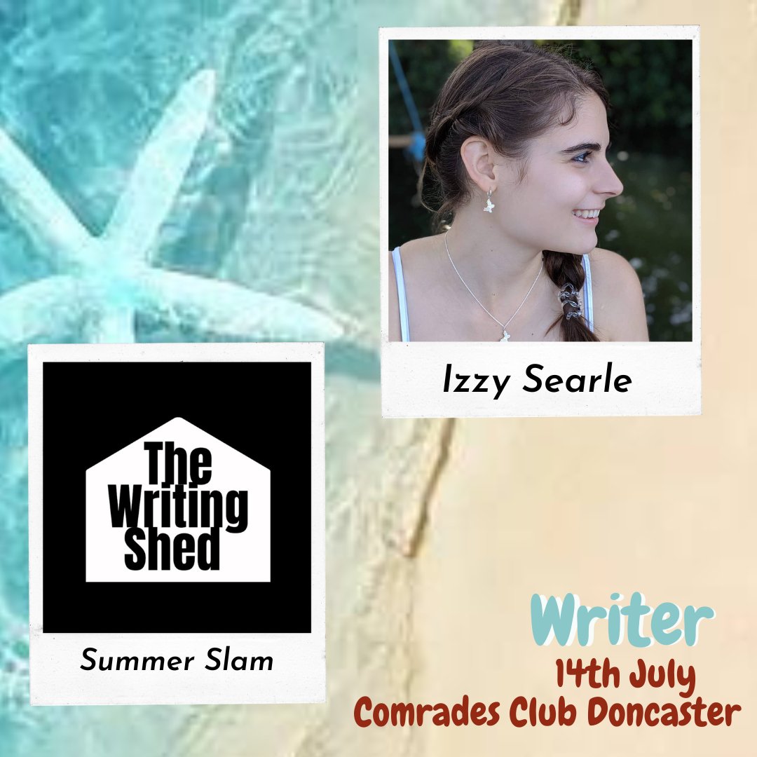 ShedWriting's tweet photo. π£ ARTIST ANNOUNCEMENT: IZZY SEARLE
@Izzy_Searle is a freelance writer and script supervisor from Sussex. Everything Theatre describes her writing as "brimming with puns and lateral thinking that keeps an audience on its toes".
#writer
#doncaster
#performanceslam https://t.co/TpgDCgHb8e