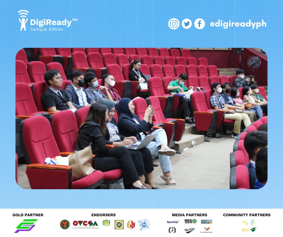 digireadycampus's tweet photo. Last June 11 2023, the months-long online campaign of DigiReady PH: Campus Edition culminated in a face-to-face summit titled Beyond The Screen: Igniting Collective Action for a Digitally Empowered Society. https://t.co/XYaD5GArOy