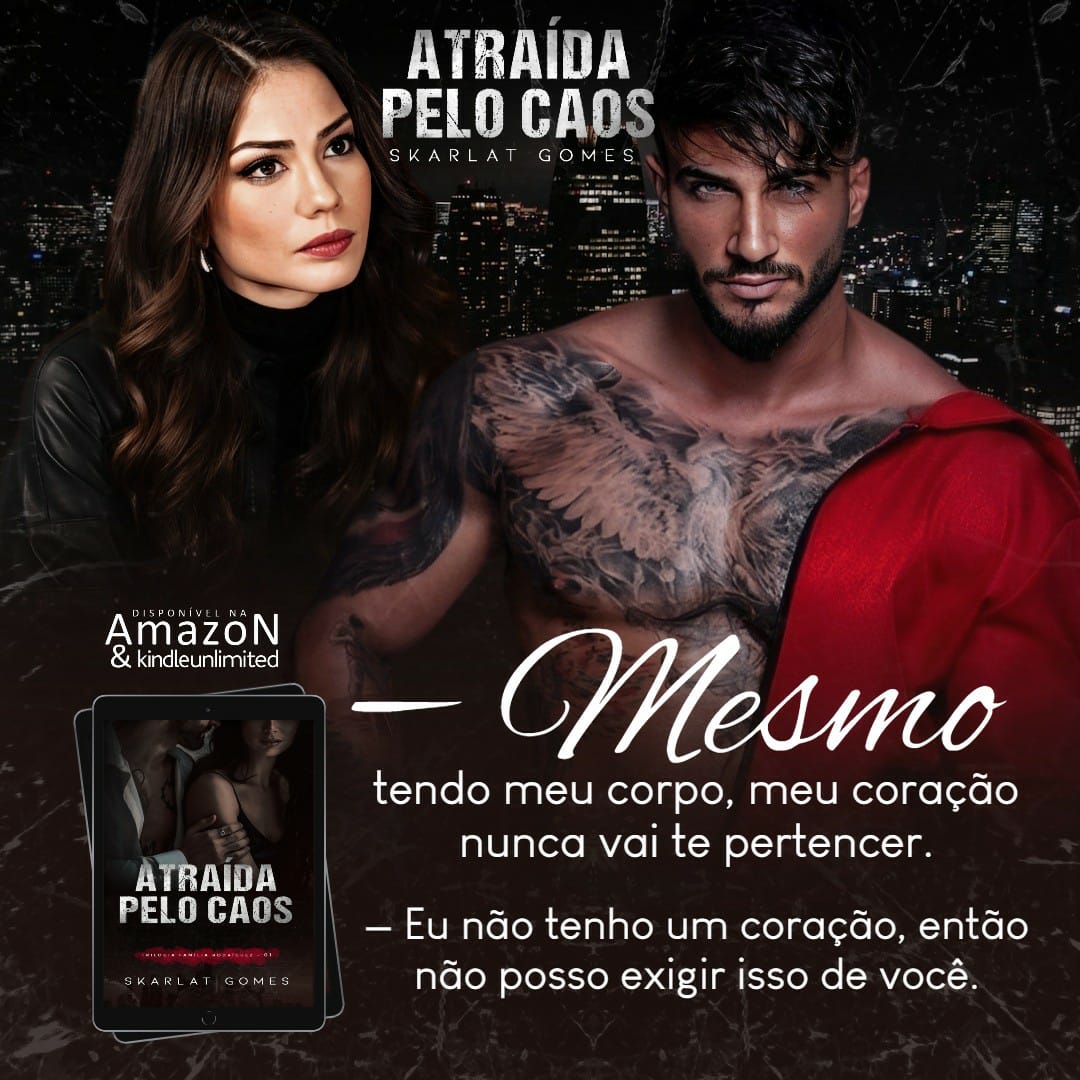 nay13vilanova's tweet photo. Atraída pelo caos: Trilogia Família Rodríguez - Livro 1 https://t.co/959ExJTKXv

Disponível na Amazon e no Kindle Unlimited 🔞 
#lançamento #romancedark #autoraskarlatgomes #vemler #parceria https://t.co/UTFlCuyB8V