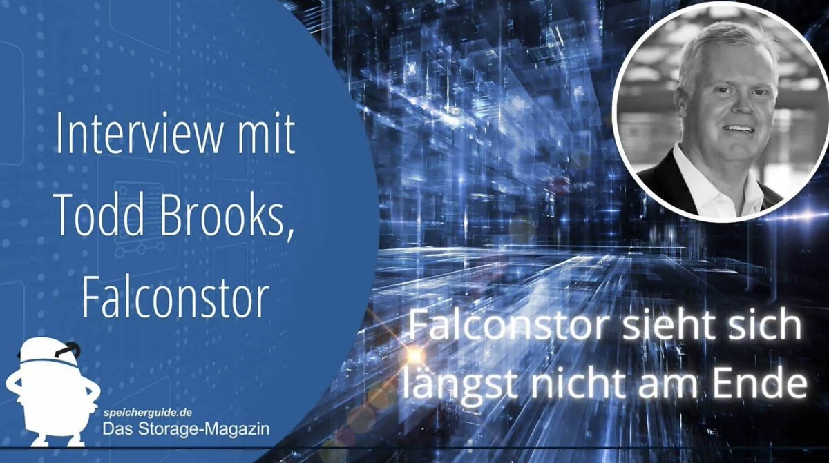 Der Virtualisierungs-Veteran <a href="/FalconStor/">FalconStor Software</a> hat sich dazu entschlossen, von der #Börse zu gehen. Was bedeutet das? Droht gar das Ende? Im Gespräch begründet der CEO R. Todd Brooks die Entscheidung eher entspannt und sieht sich als IBM-Partner, gut aufgestellt it-daily.net/speicherguide/…
