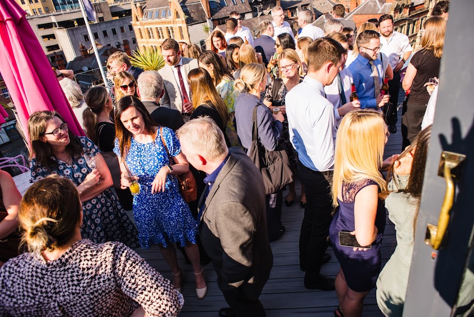 STEPManchester's tweet photo. Can you spot yourself in the sunshine - Step annual dinner https://t.co/ZlqtYMchJ7
