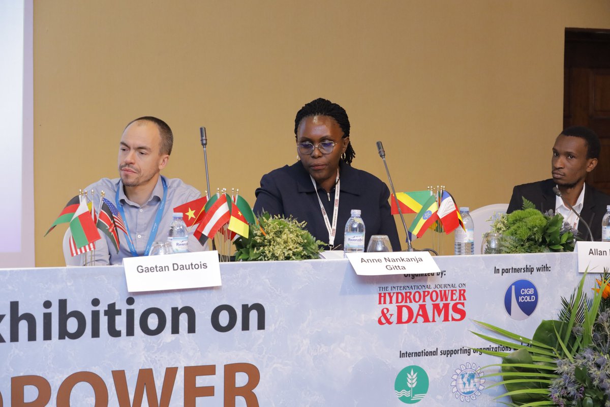 UegclOfficial's tweet photo. In Dam Safety Review, one of the fundamental question is  "Can your dam resist the effects of climate change? If YES, for how long and to what extent? And if NO, what is the strategy? said Anne during her presentation #HydroAfrica2023. https://t.co/sYmheXStCK