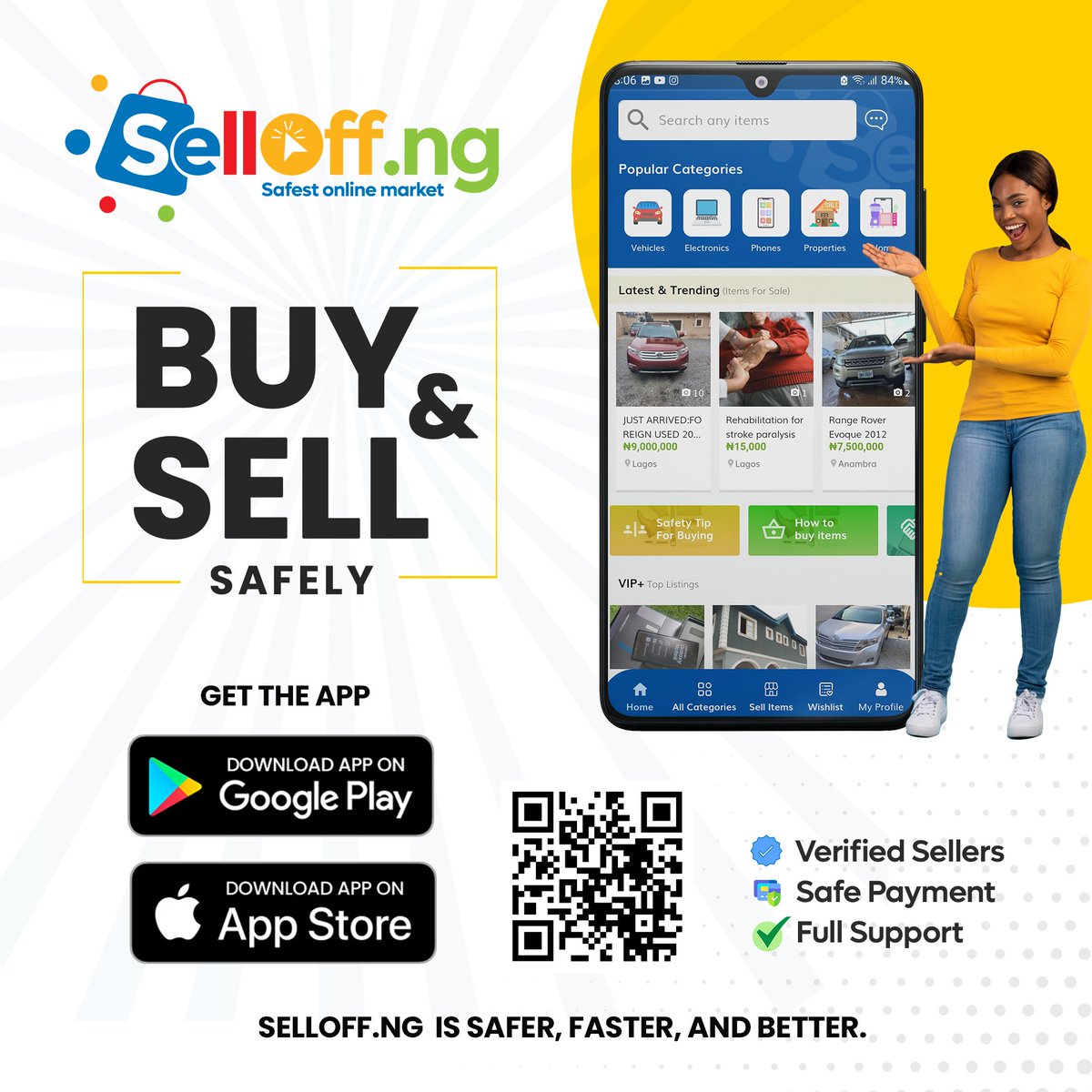 Selloffng's tweet photo. Check out the NEW Selloff Mobile App today. 

Sell your products and services for FREE, quickly, and safely via the Selloff mobile app.

Download the app now: 
https://t.co/b35KOZHvB3

Banky w rerun it is done iyana ipaja jide kosoko

#selloffng #bestpricesonly #androidapp https://t.co/Ow6dpGjnRo