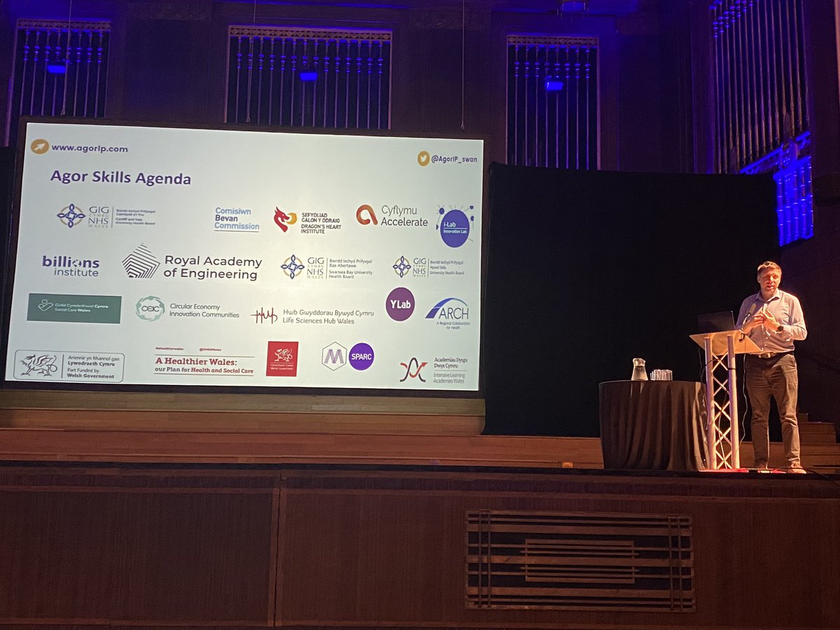 Discovering what’s next for <a href="/AgorIP_swan/">AgorIP</a> with prof Gareth Davies of @SoMSwansea <a href="/SwanseaUni/">Swansea University</a> - exciting times ahead for innovation in Wales! #Agor #innovation