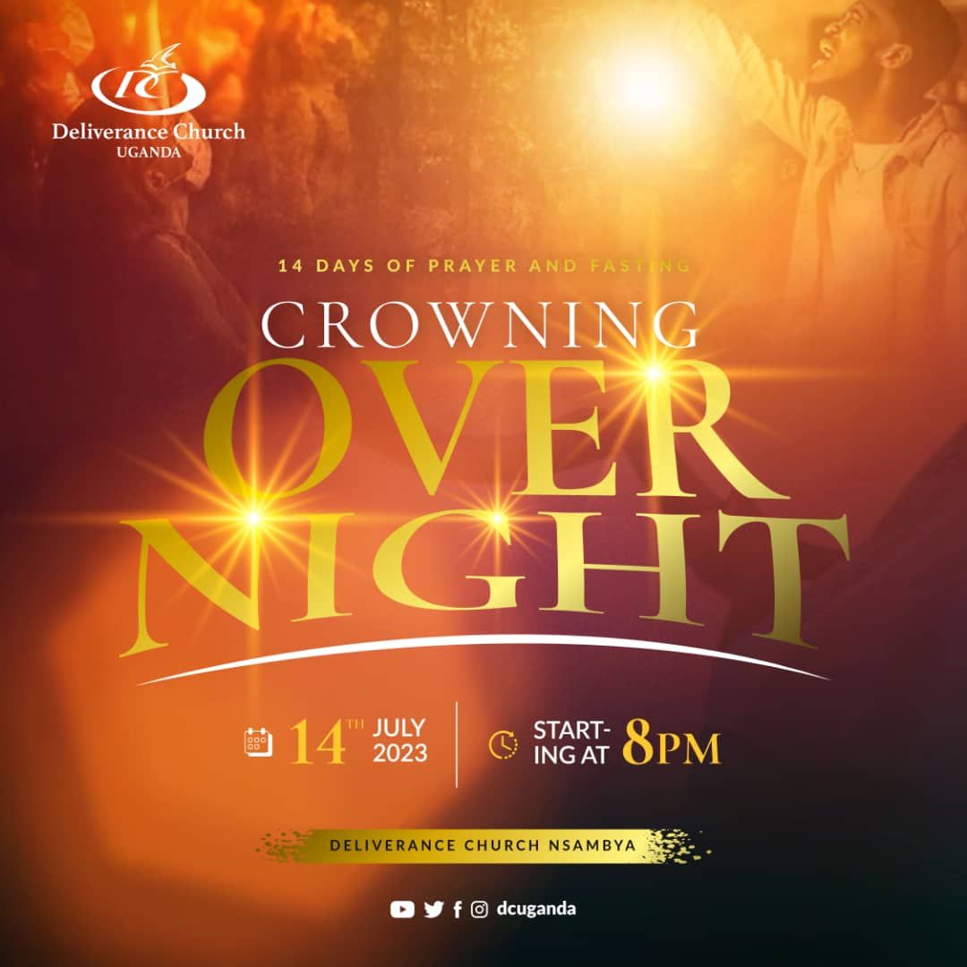 DCMakerere's tweet photo. 🆕📢📢 Wonderful News from DC Uganda.📢📢🆕
🔸🔸🔸🔸🔸🔸🔸🔸

This Friday 14th we shall have a Corporate Overnight, as Kampala Region.
We will all congregate at DC Nsambya for a  Crowning Overnight from 8pm.🕗 https://t.co/hwraCNGLjp