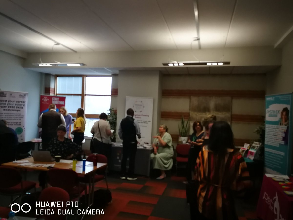 BuildFutureCom's tweet photo. Good to see @Jobs22ltd having a good turn out for their Community Cafe day at the Eliot Innovation Centre today https://t.co/OxMdsM8Dis
