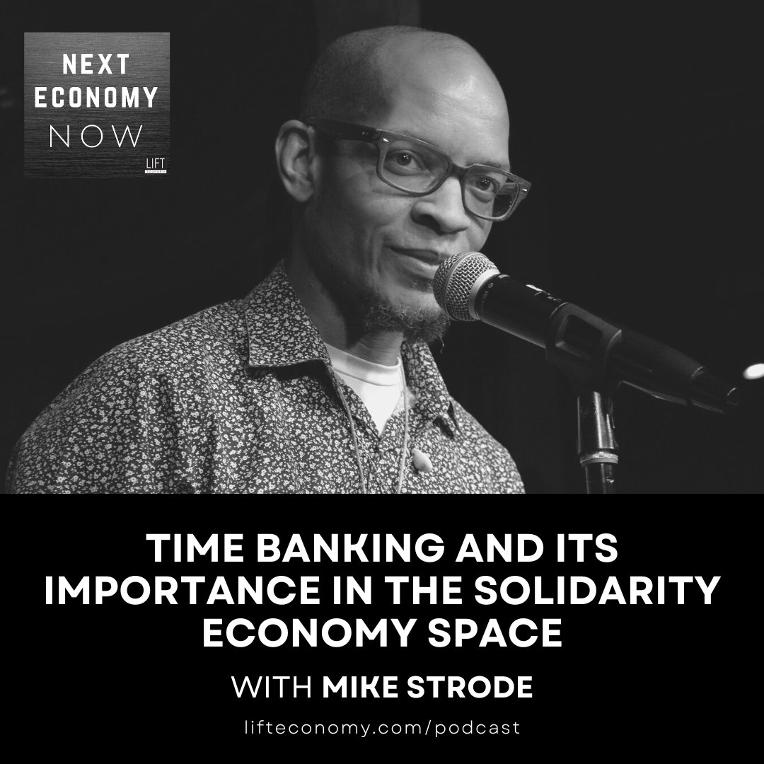 LIFT Economy (@lifteconomy) on Twitter photo Time banking is one of the simplest ways to engage with the #solidarityeconomy movement and build collaboration in communities ⏰🤝 Learn more in our conversation with <a href="/aomuse/">M. Tekhen Strode</a> of Kola Nut Collaborative in this episode of #NextEconomyNow.
Listen ➡️ lifteconomy.com/blog/mike-stro… Time banking is one of the simplest ways to engage with the #solidarityeconomy movement and build collaboration in communities ⏰🤝 Learn more in our conversation with <a href="/aomuse/">M. Tekhen Strode</a> of Kola Nut Collaborative in this episode of #NextEconomyNow.
Listen ➡️ lifteconomy.com/blog/mike-stro…