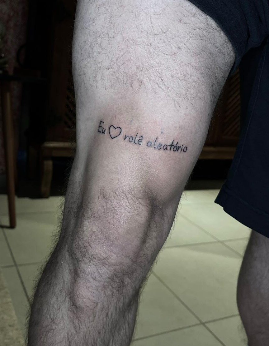 wspanhol's tweet image. Sem dúvidas, eu fiz a tattoo que mais combina comigo 😍