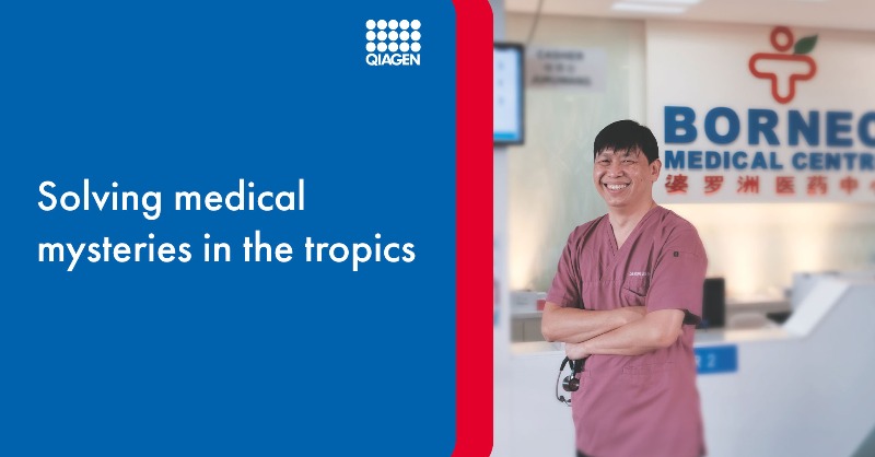 QIAGEN's tweet photo. Tropical countries often face multi-pathogen infections. Dr. Wong from Borneo Medical Center shares how QIAstat-Dx aided in a unique jungle-camp diagnosis. Reduces hospital admissions & improves health๐https://t.co/hI0r5bq5Du
#healthcare #diagnostics #syndromictesting