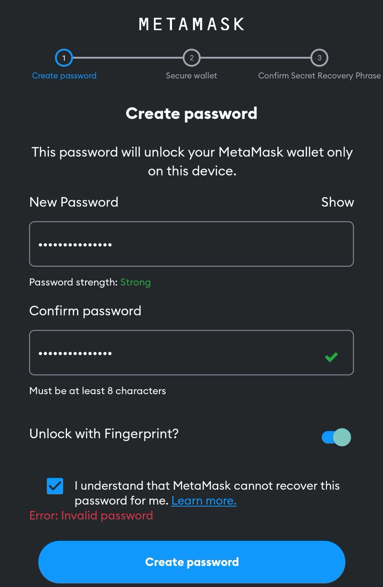 Fatimm_web3's tweet photo. Solution? @MetaMask
#metamask #web3 #MetaMaskMobile https://t.co/djXdSupLhk