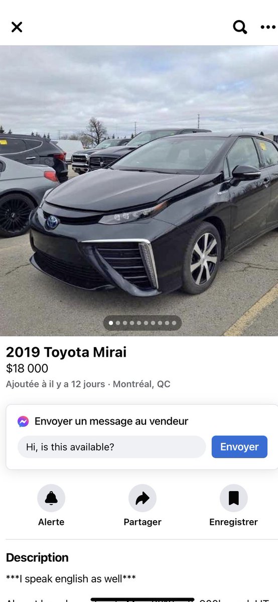 caspeupas's tweet photo. 900km. 2019. 18900$. Tout un flop monétaire https://t.co/FSpFasnMwC