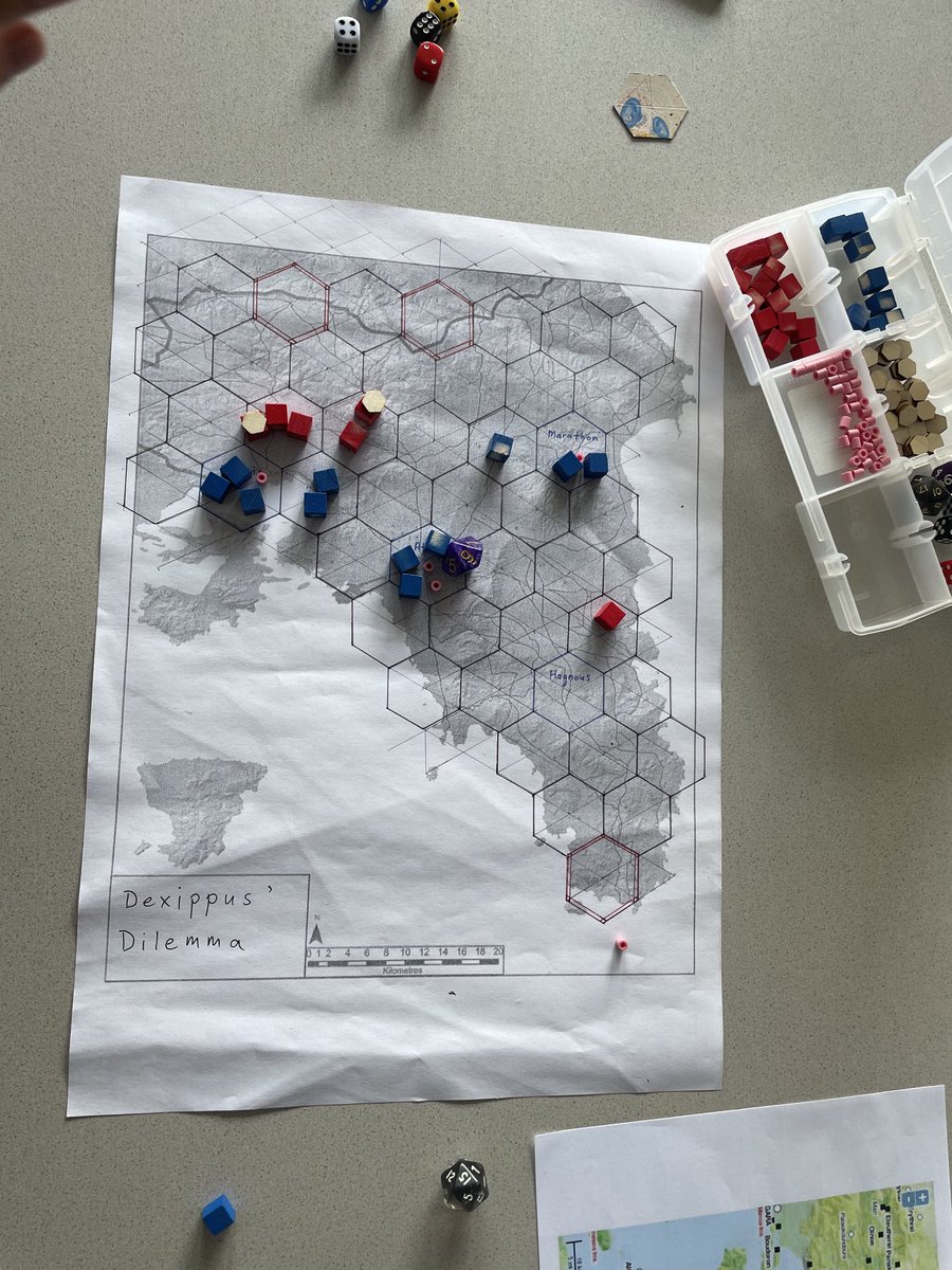 a_e_lang's tweet image. We made a thing in the “Game Design as an Exercise in Formal Abstraction” workshop! #DH2023